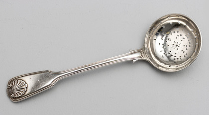 Indian Colonial Silver Sugar Sifter Spoon - Hamilton & Co.